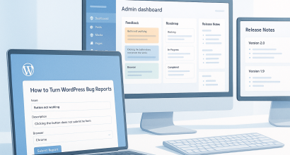 How to Turn WordPress Bug Reports into Public Roadmaps Release Notes
