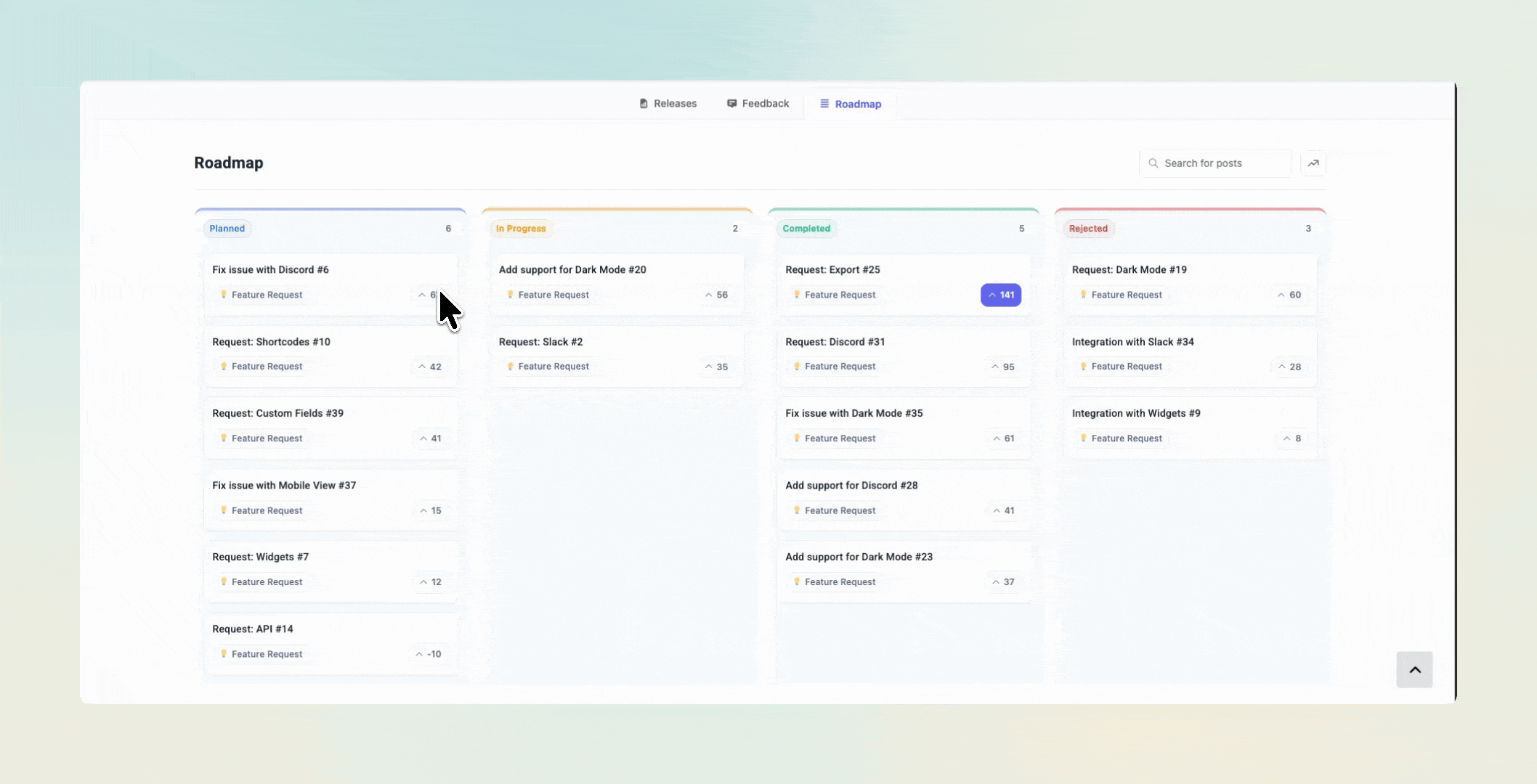 User Voting